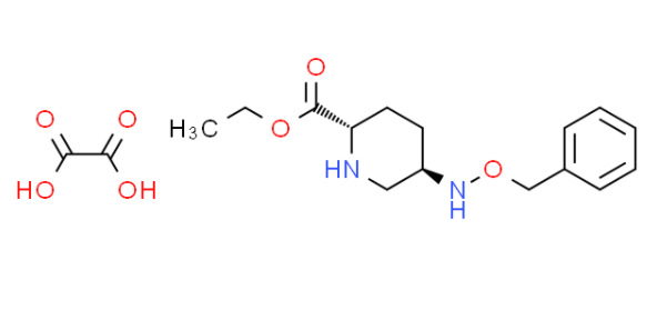 (2S,5R)-苄氧胺基哌啶-2-甲酸乙酯草酸盐